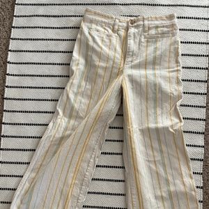 Madewell wide leg crops